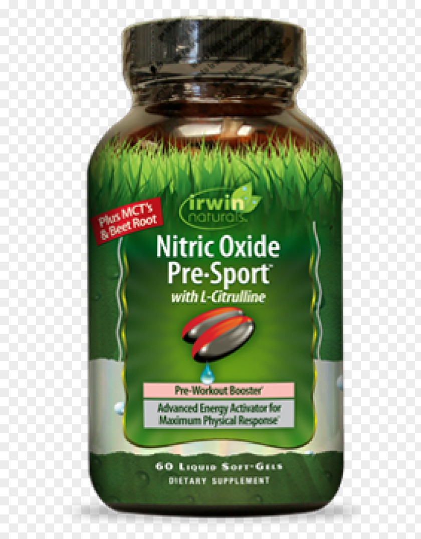 Nitric Oxide Dietary Supplement 5-Hydroxytryptophan Health Serotonin Softgel PNG