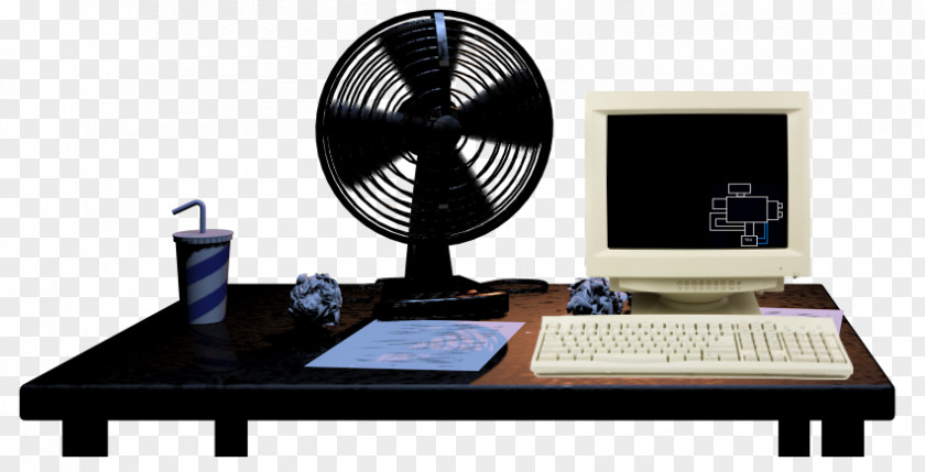 Table Fan Digital Art Computer Monitor Accessory Furniture PNG