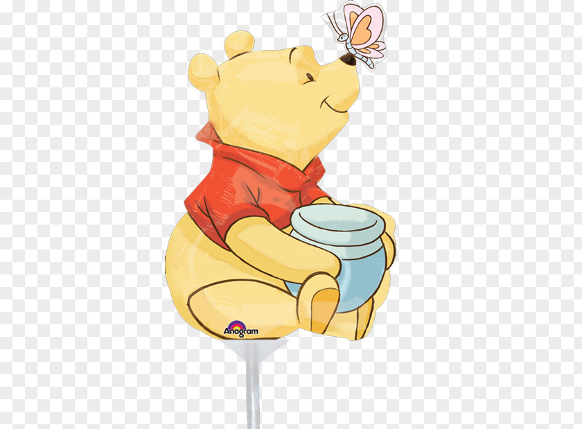 Winnie The Pooh Piglet And Friends Party Balloon PNG