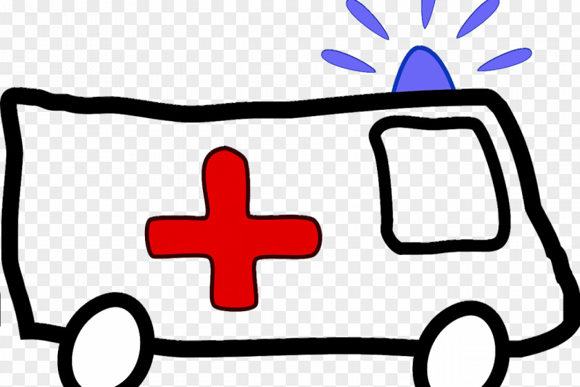 Cartoon Car Ambulance Nontransporting EMS Vehicle Clip Art PNG