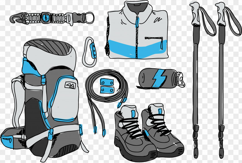 Climbing Tools Mountaineering Hiking Backpack Rock-climbing Equipment PNG