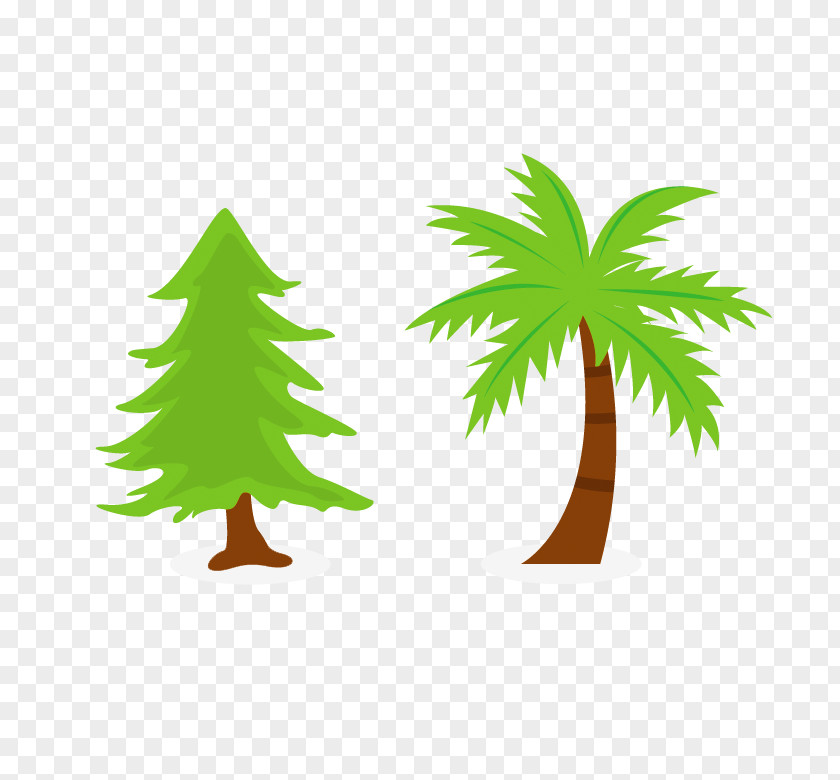 Jungle Forest Trees Tree Cartoon PNG