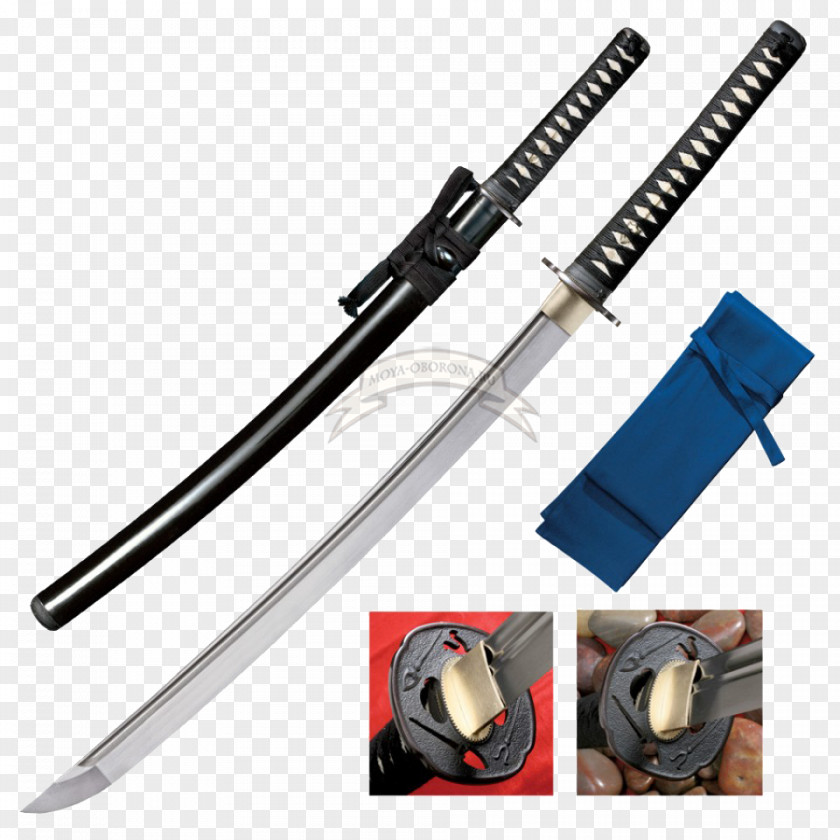 Katana Japanese Sword Mountings Cold Steel PNG