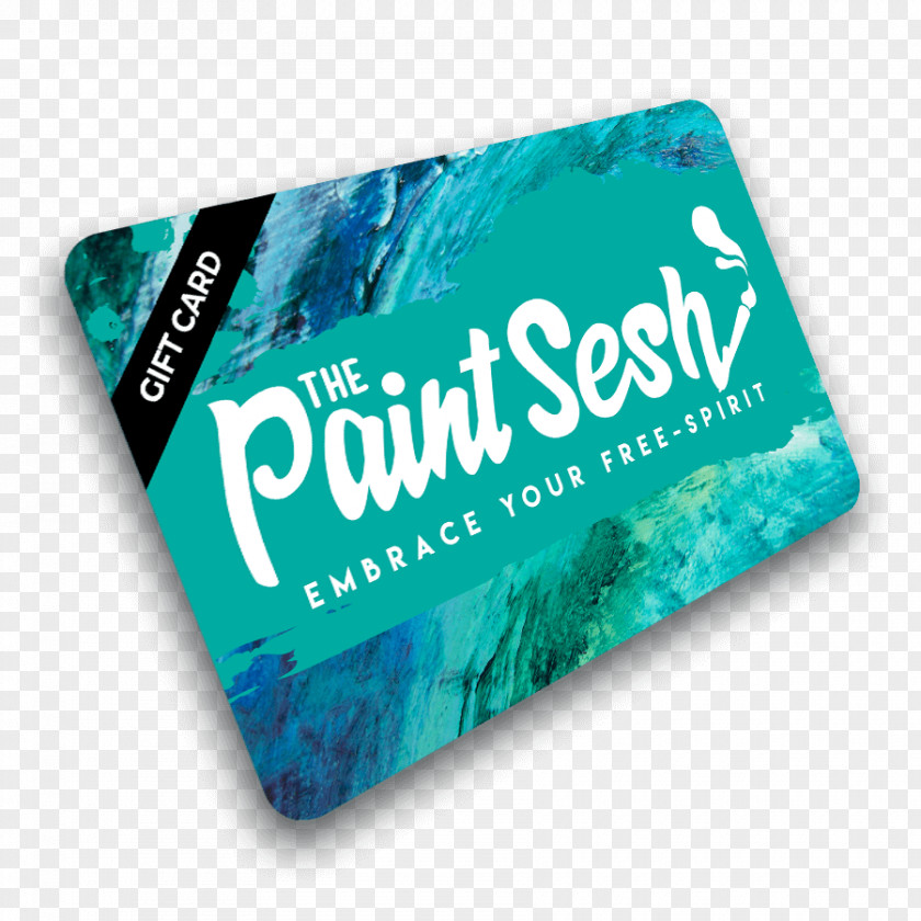 Painted Meal Cards The Paint Sesh Gift Card Discounts And Allowances Credit PNG