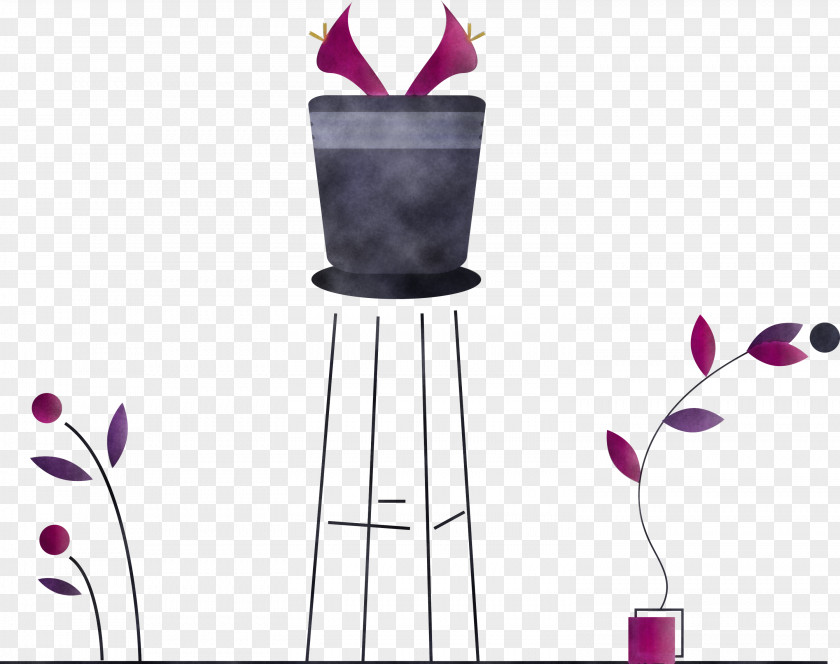 Violet Pink Purple Magenta Vase PNG