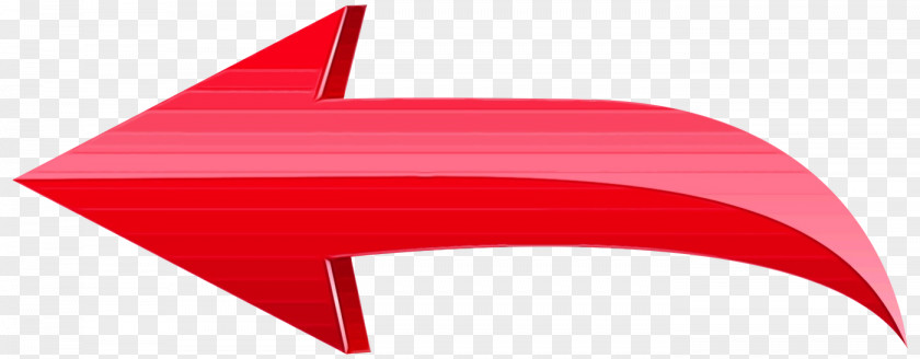 Fin Red Arrow PNG