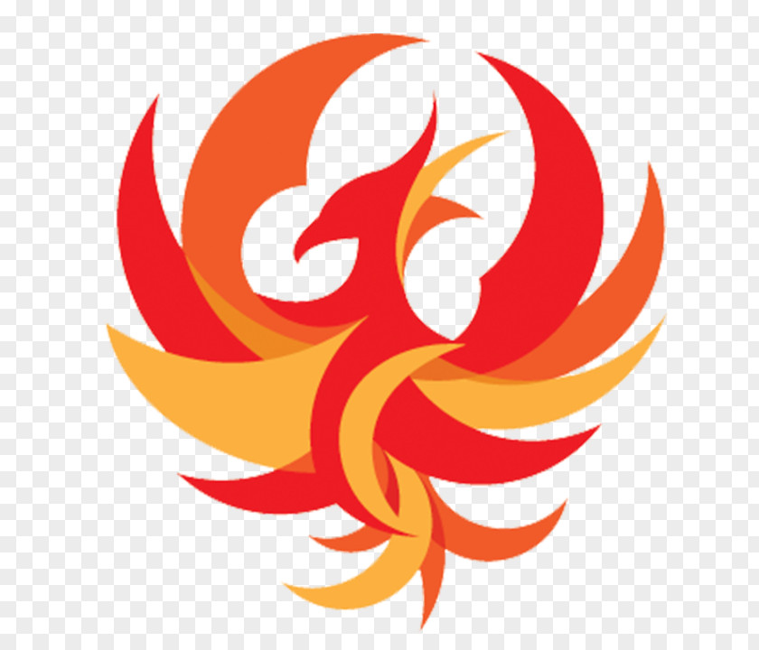 Flame Symbol Phoenix Logo PNG