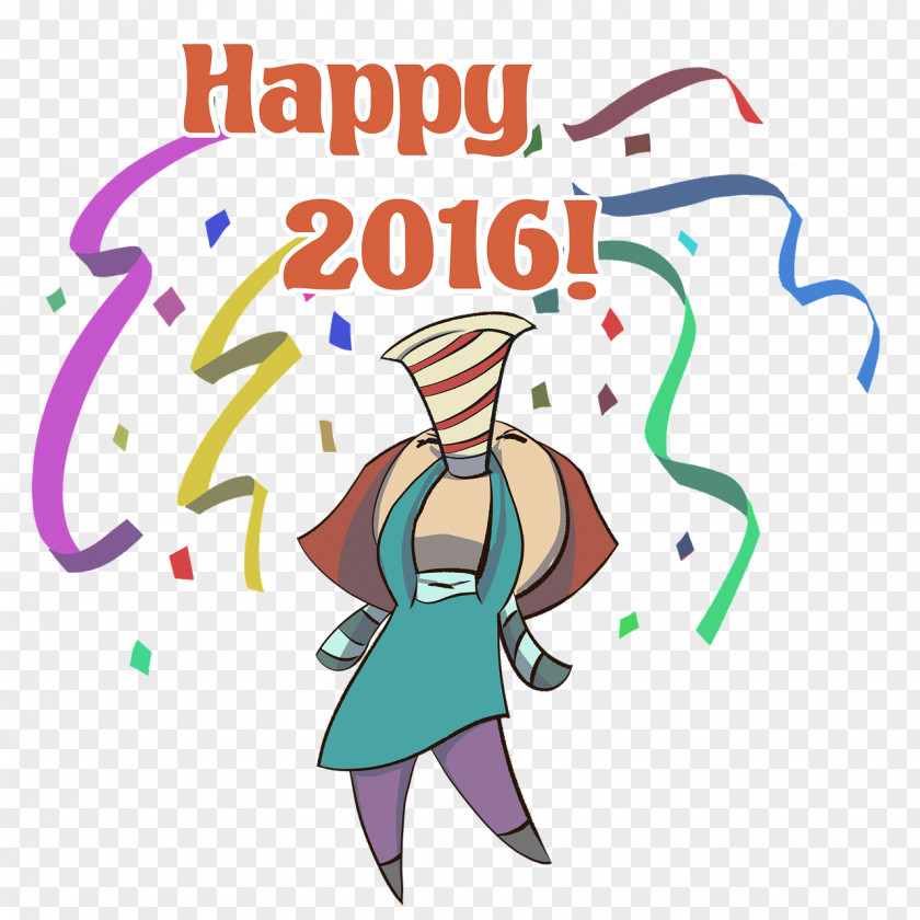 Happy New Year Clip Art PNG