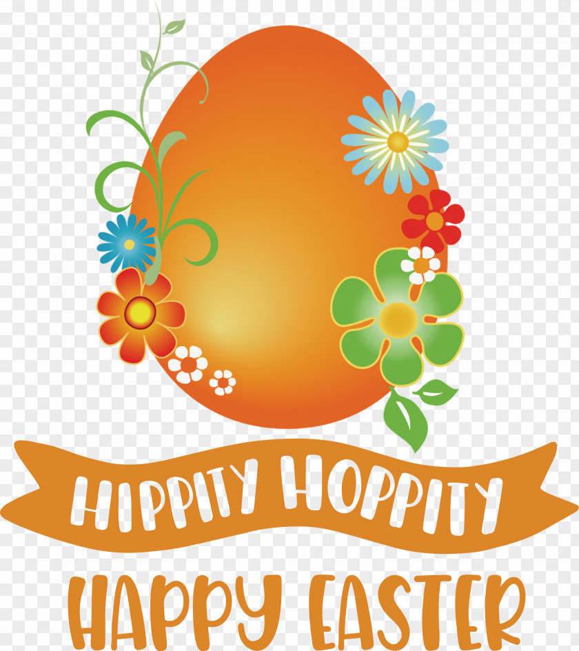 Hippity Hoppity Happy Easter PNG