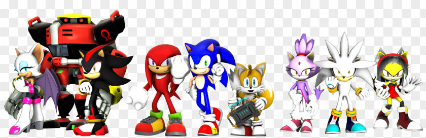 Sonic Heroes The Hedgehog Video Game Player Character PNG