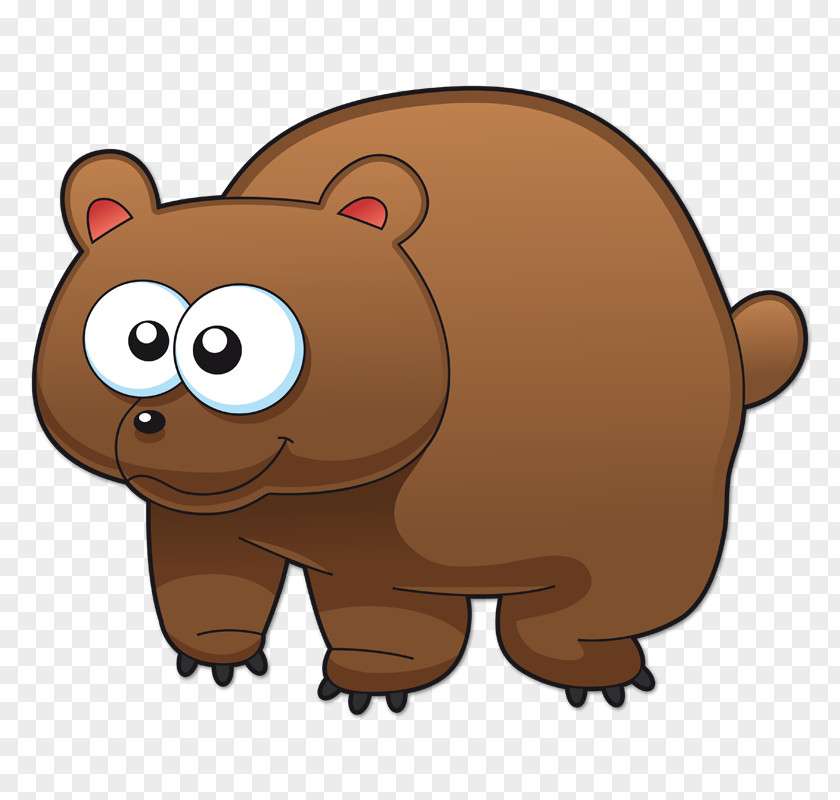 Bear Sticker Child Drawing Plush PNG