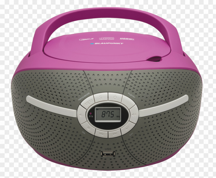 Boombox Blaupunkt Audio Radio Broadcasting Tuner PNG