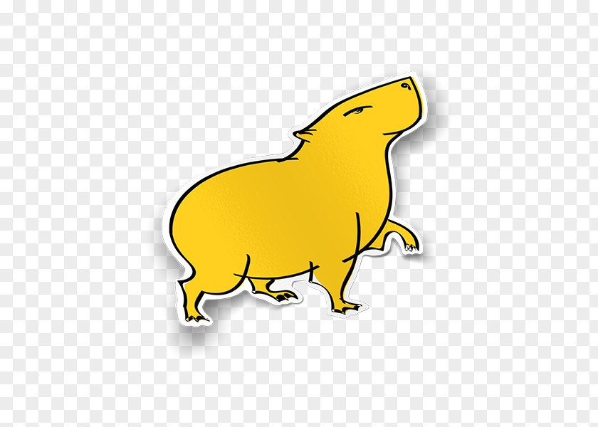 Capybara Ribbon Mammal Dog Clip Art Snout PNG