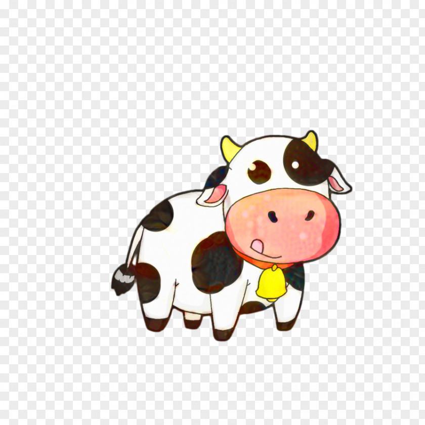 Fawn Smile Cow Cartoon PNG