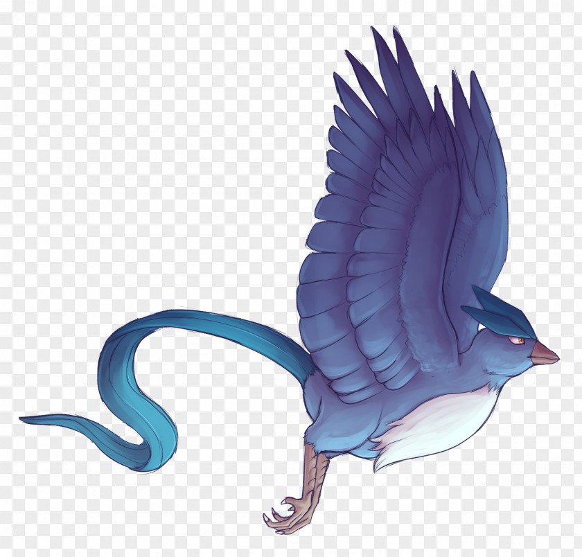Feather Beak Cobalt Blue Zuko Articuno PNG