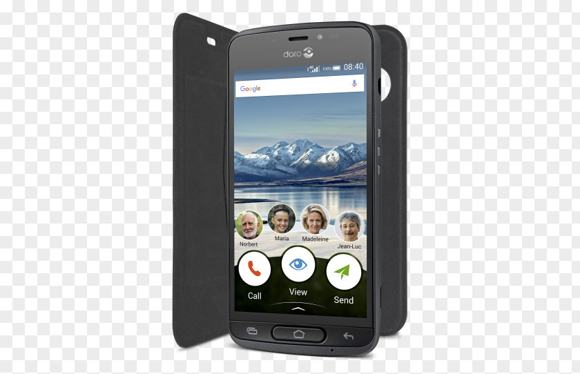 Flip Phones Doro 8040 Mobile Phone Accessories Smartphone Liberto 820 PNG