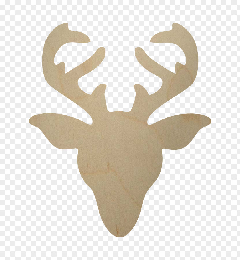 Reindeer Antler Rudolph Face PNG