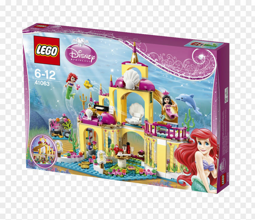 Toy LEGO 41063 Disney Princess Ariel’s Undersea Palace Amazon.com PNG