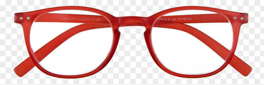 Glasses Goggles Red Dioptre Okulary Korekcyjne PNG