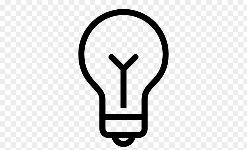 IDEA Incandescent Light Bulb Idea PNG