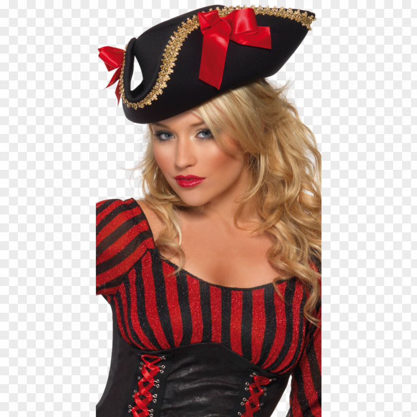 Pirate Hat Tricorne Costume Party Clothing PNG