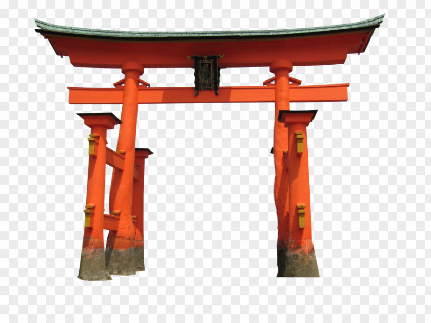 Torii Gate Image Mount Misen Itsukushima Shrine Hiroshima Shinto PNG