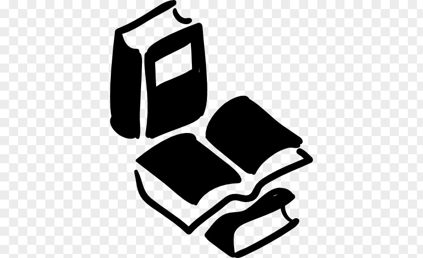 Hand Drawn Book Education Clip Art PNG