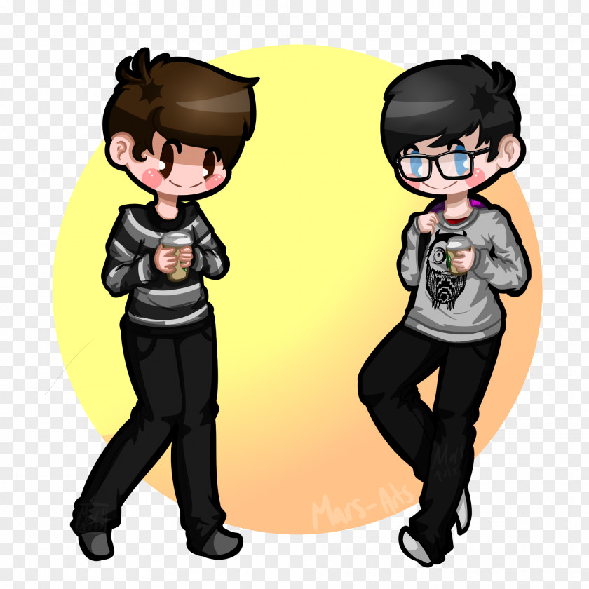 PHIL AND LIL DeviantArt Dan And Phil Drawing PNG