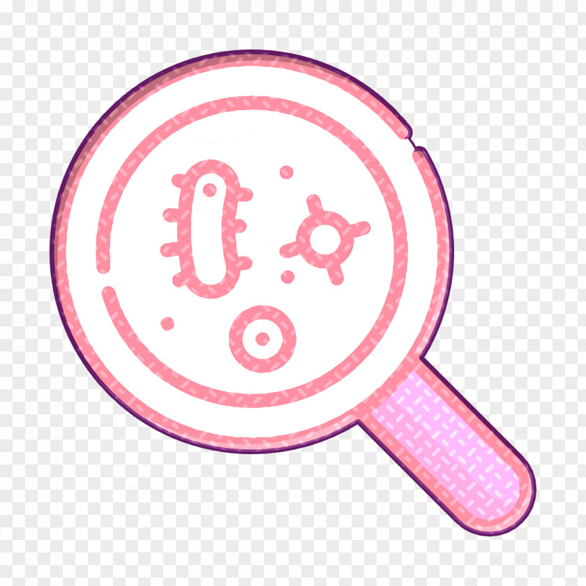 Disease Icon Nerd Germs PNG