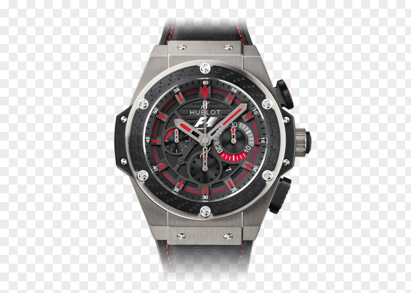 Formula 1 Hublot King Power Watch Chronograph PNG