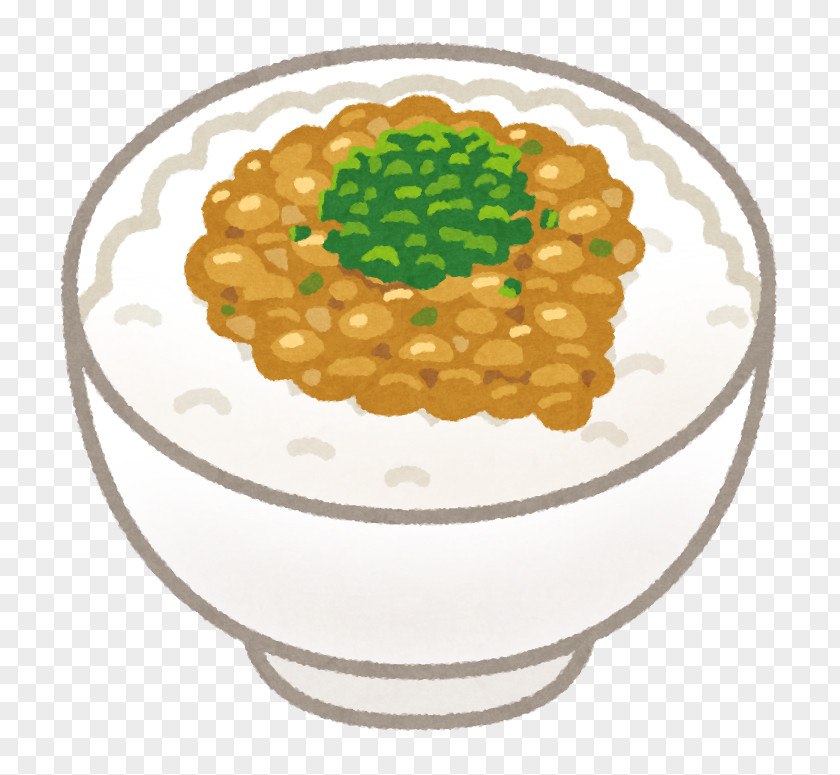 Jw Nattō Food 納豆菌 Cooked Rice Dish PNG