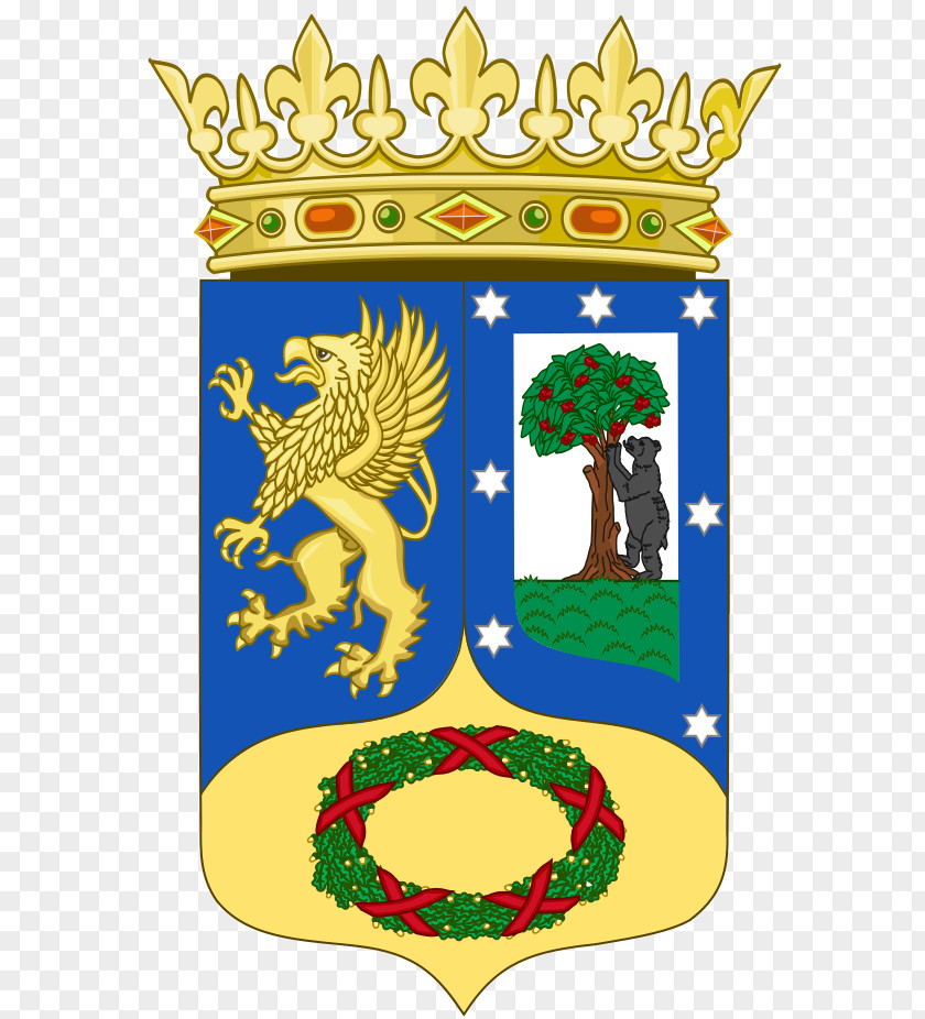 Madrid City Coat Of Arms Shield Crest PNG