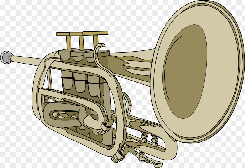 Orchestral Trumpet Clip Art PNG