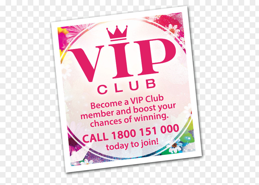 Vip Club Brand Pink M RTV Font PNG
