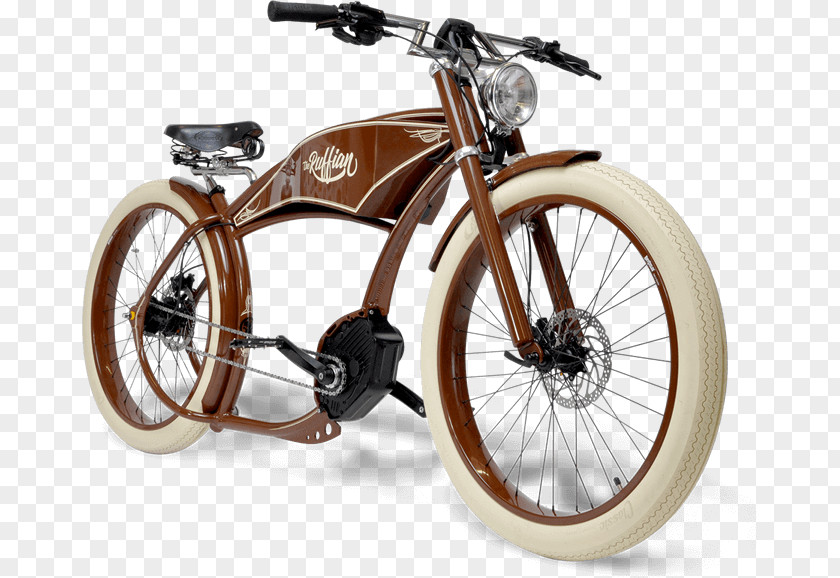 Bicycle Electric Motorcycle Chopper PNG