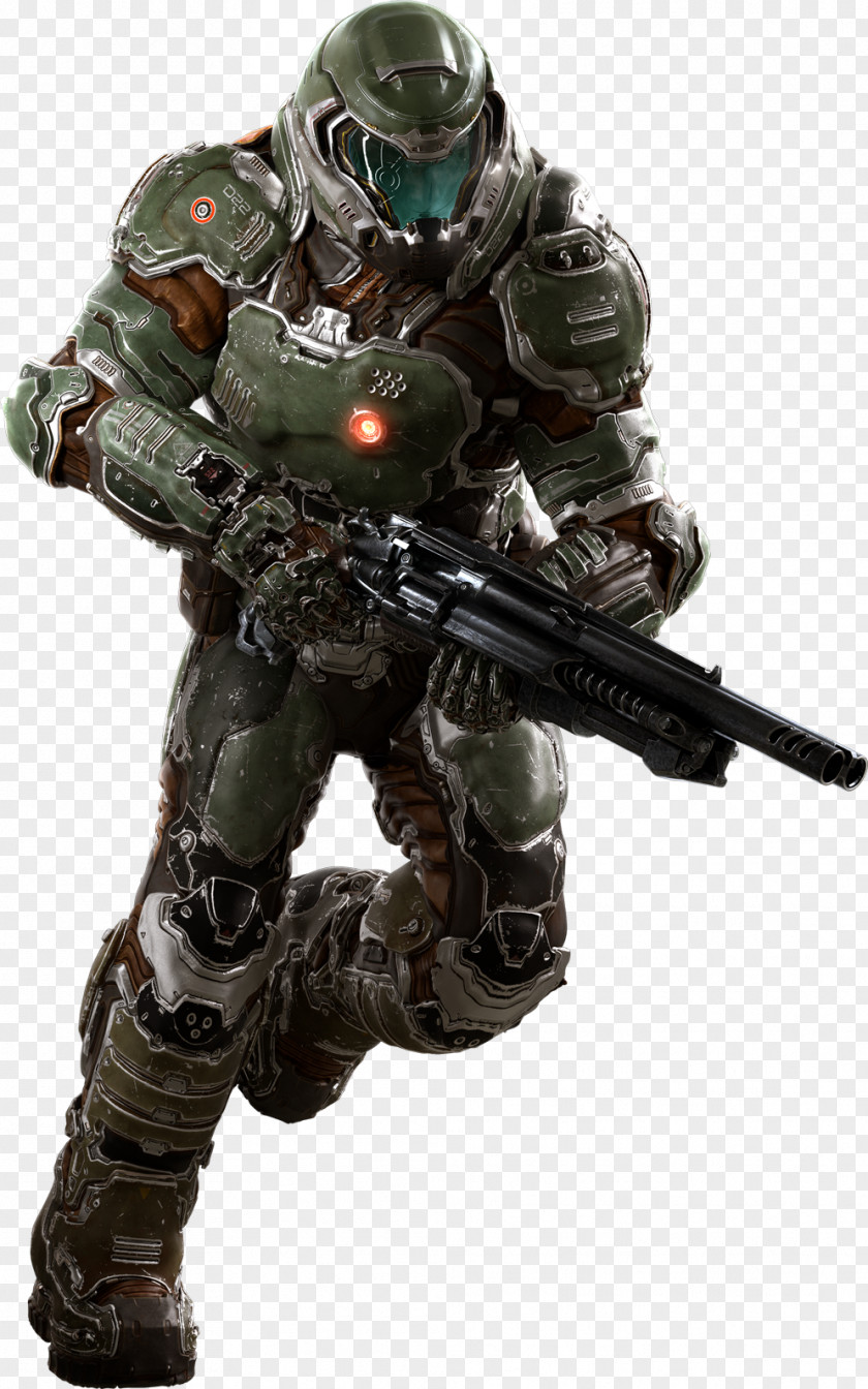 Doom 3 Quake Champions Doomguy PNG