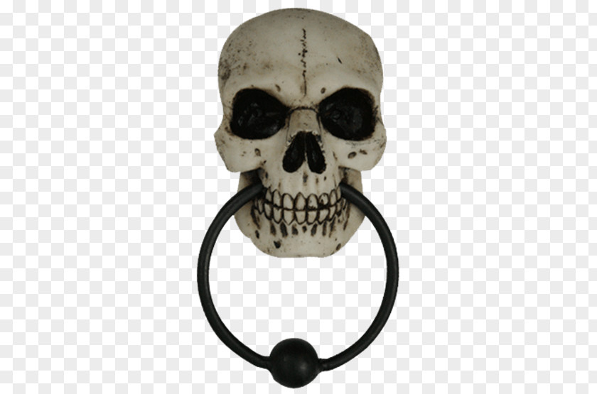 Door Knocker Knockers Skull Bone Skeleton PNG