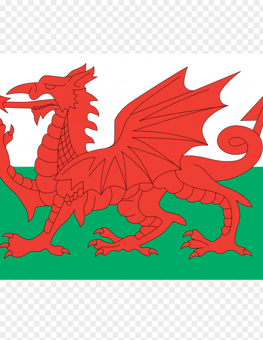 Flag Of Wales Principality Welsh Dragon PNG