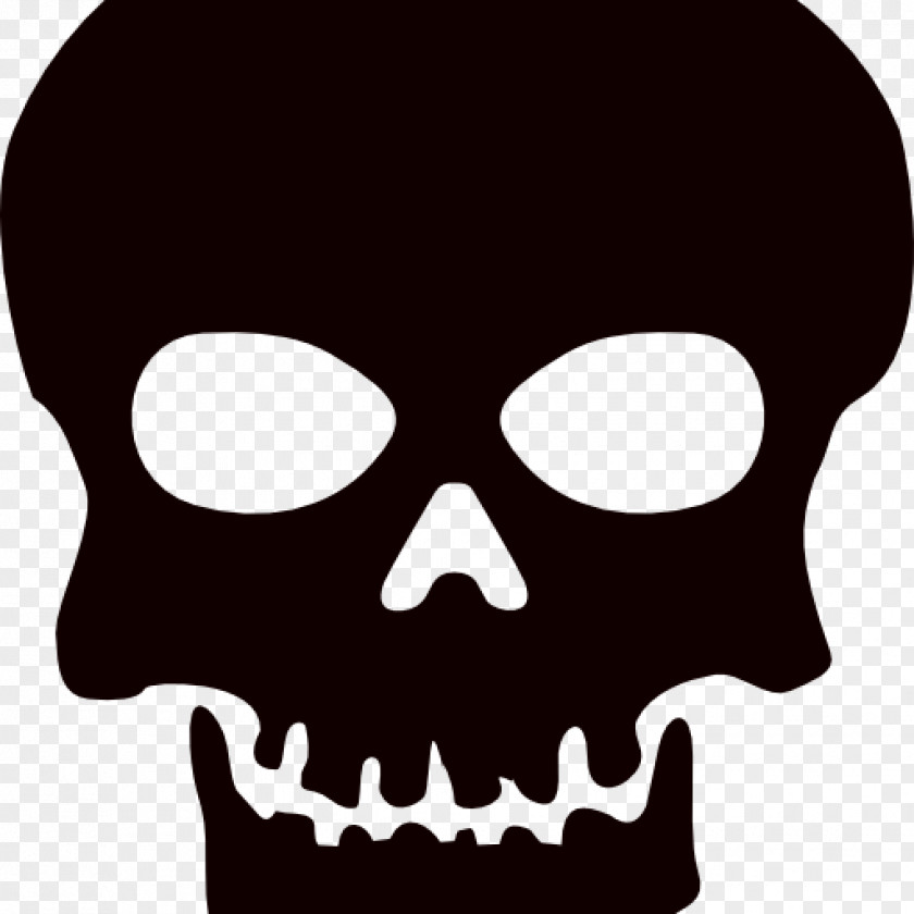 Skull Clip Art And Crossbones Openclipart Calavera PNG