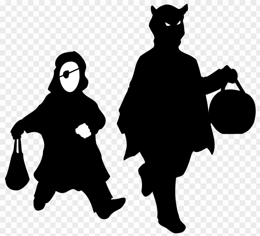 Trick Or Treat Halloween Trick-or-treating Shadow Clip Art PNG