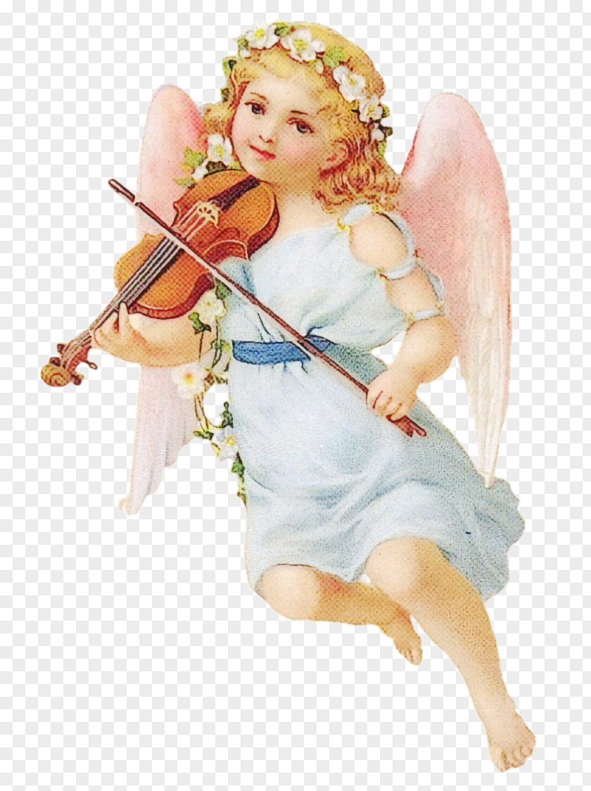 Angel Cupid Violist Musical Instrument Violinist PNG