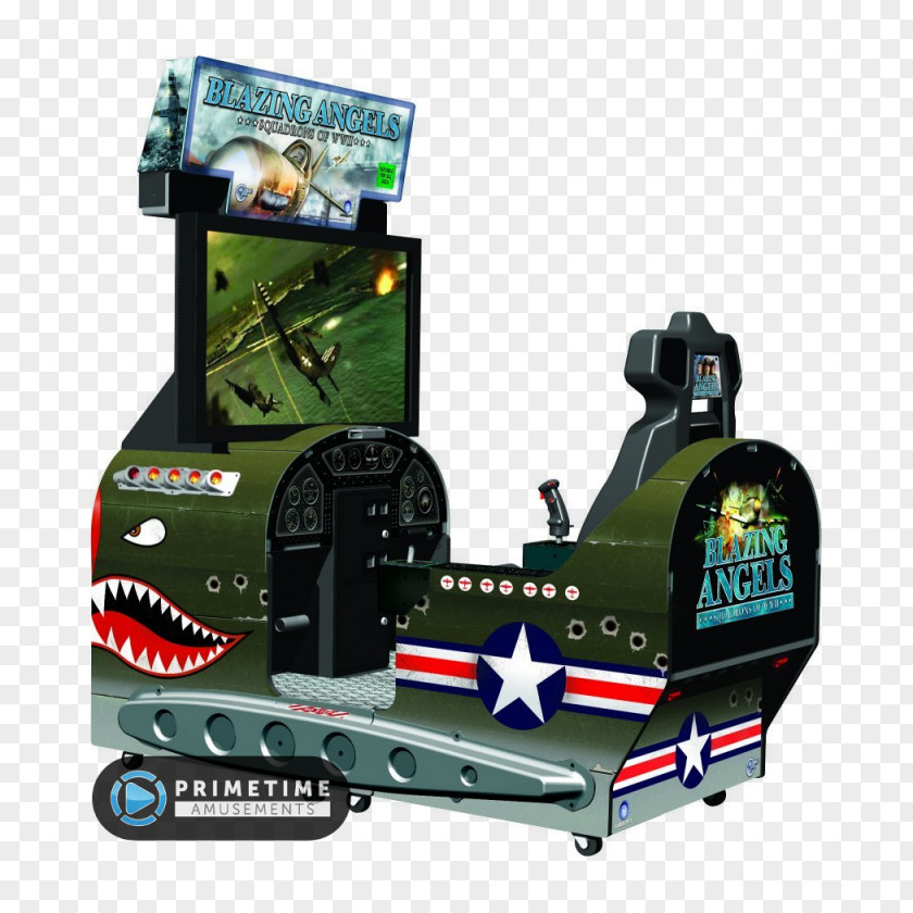 Blazing Angels: Squadrons Of WWII Big Buck Hunter Arcade Game Video Global VR PNG