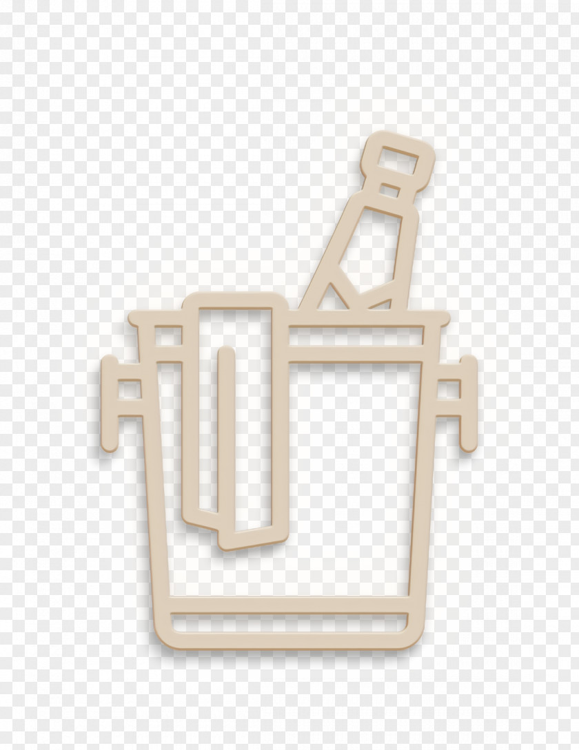 Champagne Icon Bucket Restaurant Elements PNG