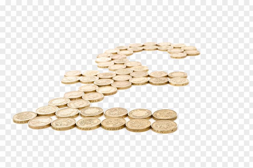 Gold Euro Symbols Placed Money Finance Coin Funding Pound Sterling PNG