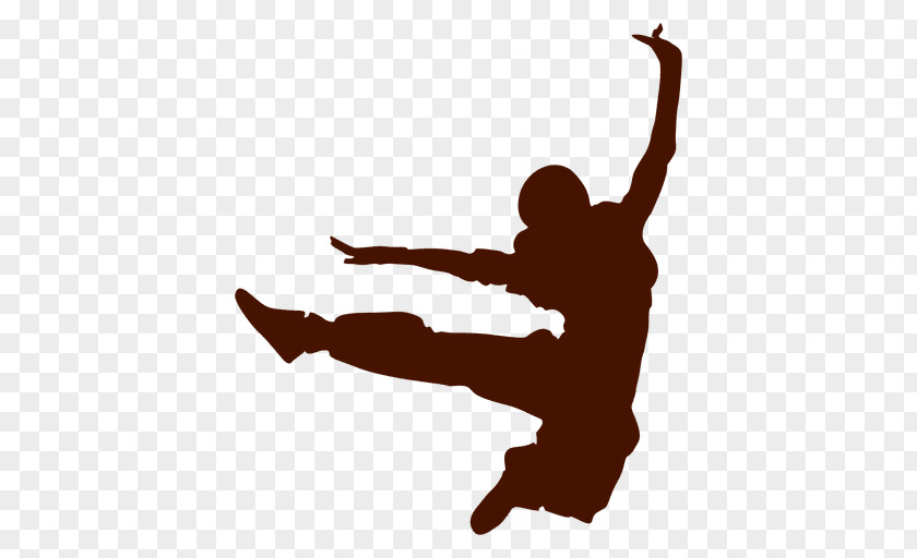 Silhouette Modern Dance Breakdancing Vector Graphics PNG