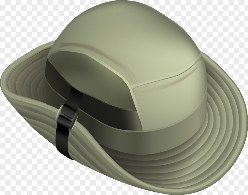 Vector Painted Gray Hat Euclidean PNG
