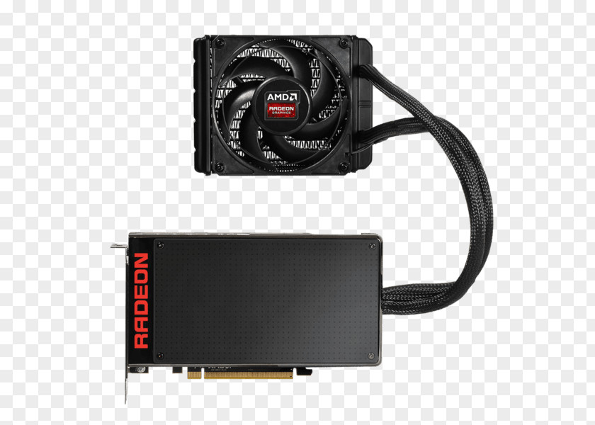 Amd Radeon R9 Fury X Graphics Cards & Video Adapters AMD High Bandwidth Memory Gigabyte GV-R9FURYX-4GD-B Card PNG