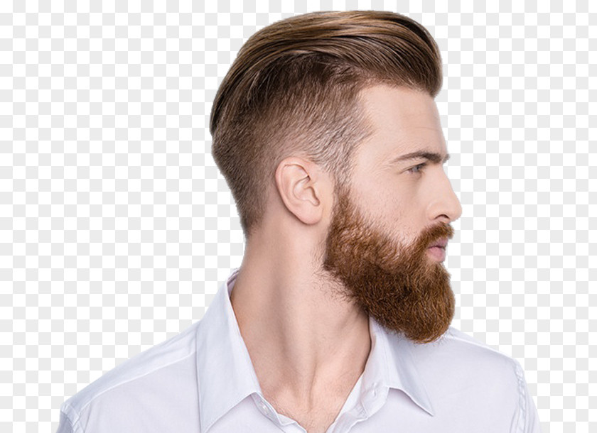 Beard Hairstyle Ducktail Undercut Hair Transplantation PNG