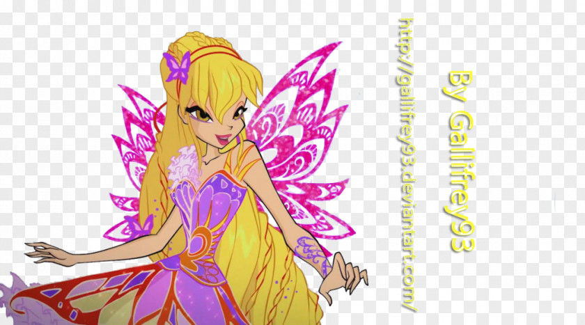 Fairy Stella Bloom Butterflix Drawing PNG