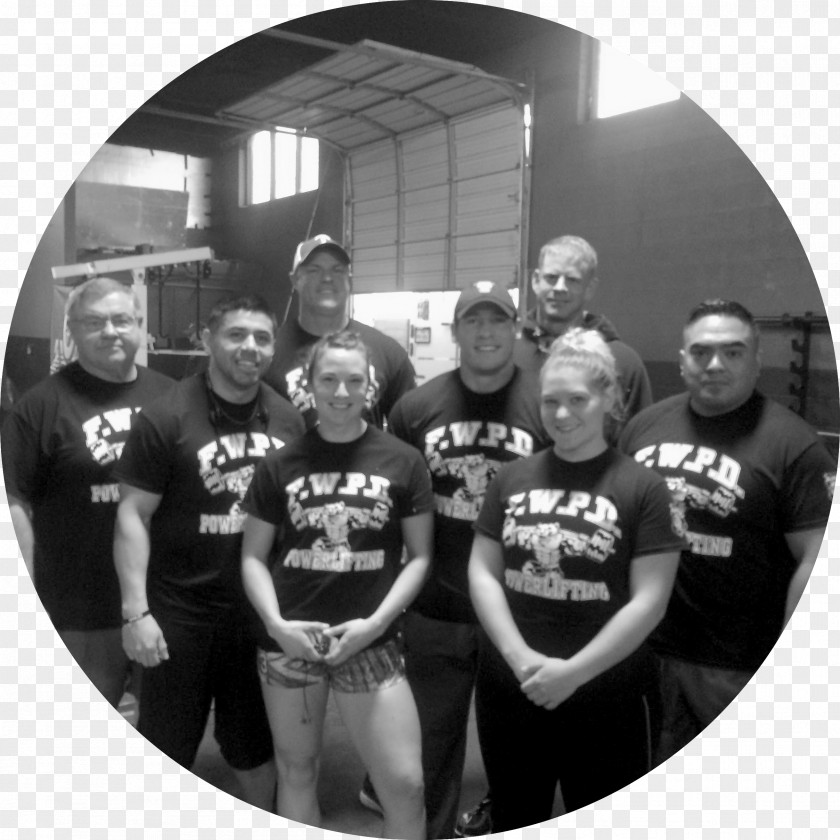 Fort Worth Police Department South Division Powerlifting Squat Deadlift PNG